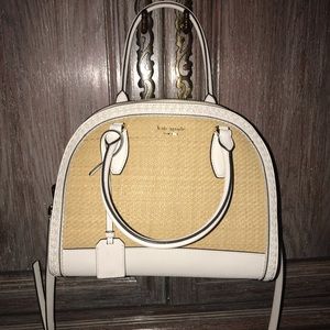 Kate Spade summer straw bag.